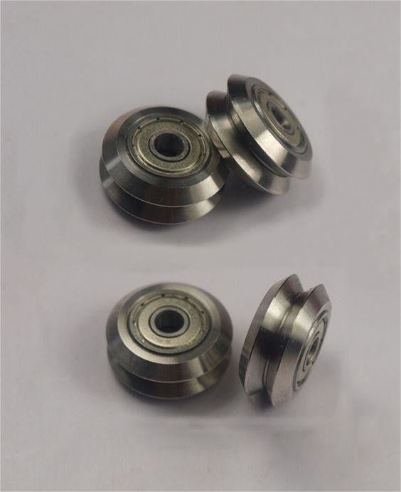 3DプリンターアクセサリーCncマシンのパーツ オープンビルド ステンレス鋼 金属 双Vホイール-Vスロット アルミニウム 線形挤出