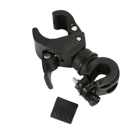 自転車 懐中電灯 固定クリップ 360度回転可能 部品 フロントライト トーチ マウント クランプホルダー 屋外乗車