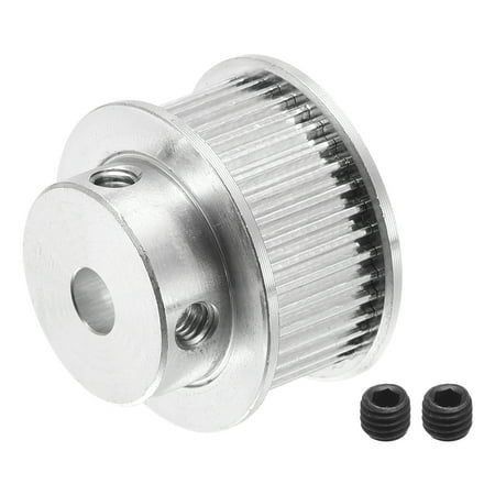40 歯 5mm 穴 タイミング 輪 シンクロンホイール シルバー 3Dプリンターベルト,CNCマシン