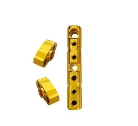 銅銅 CNC 磨き回転 需要が高い オーダーメイド 4 軸 CNC オーダーメイド アクセサリー バイク アクセサリー